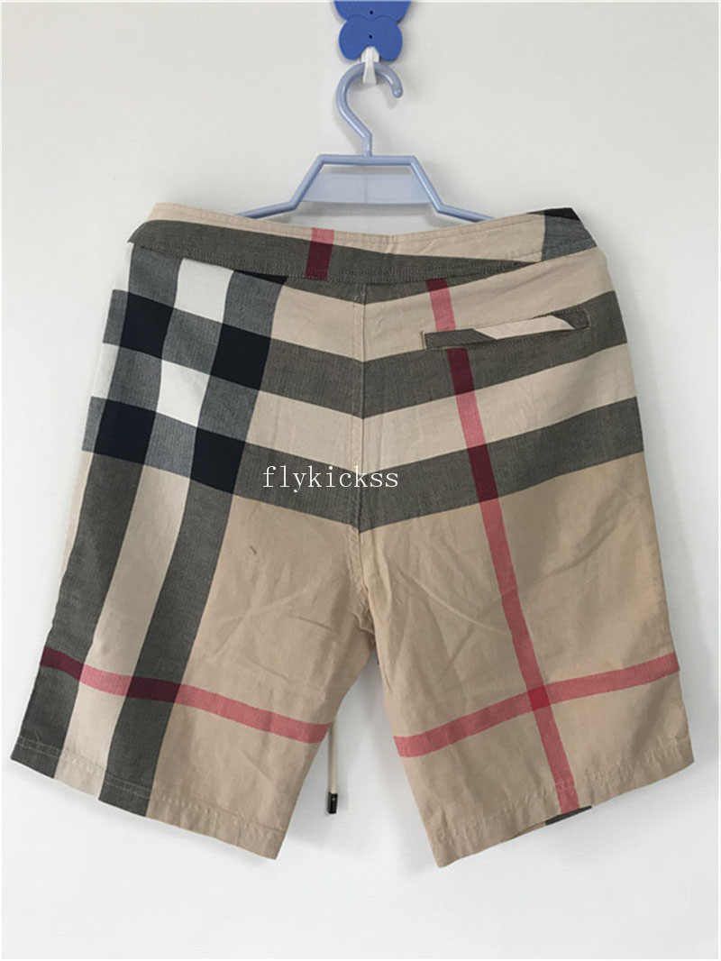 Burberry Sean Cotton Check Shorts